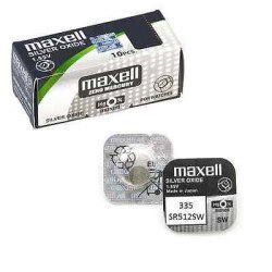 MAXELL PILA OXIDO PLATA (335) SR512SW CAJA*10