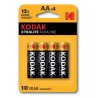 PILA ALCALINA KODAK AA LR06 1,5V (pack 80 PILAS)