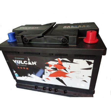 BATERIA COCHE 74AH (VULCAN) 12V 74AH 640A