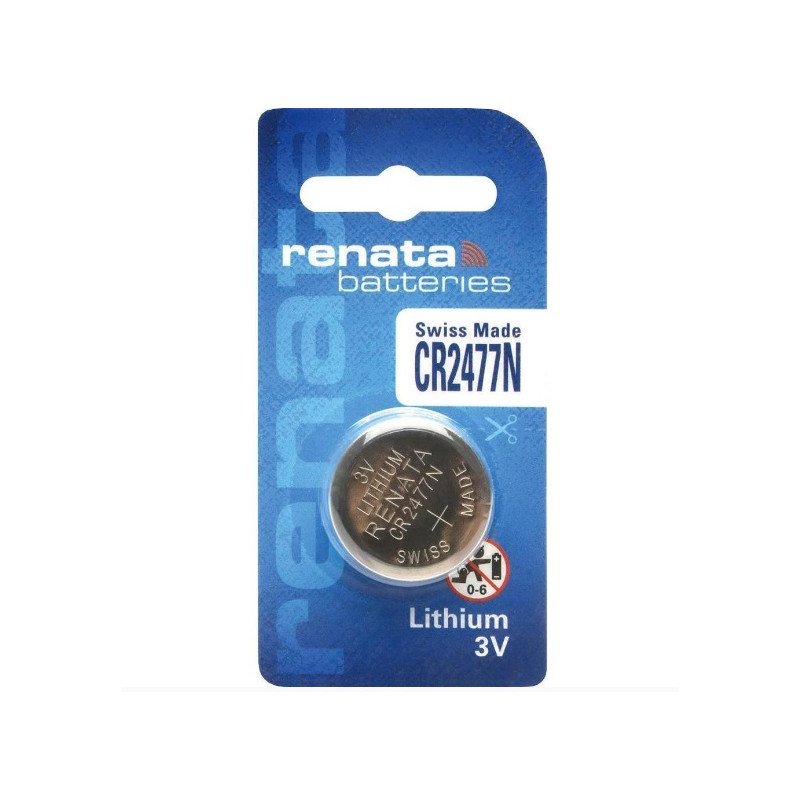 PILA CR2477N RENATA BOTON LITIO 3V BLISTER*1