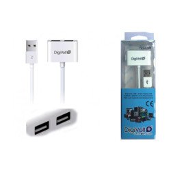 Cable Usb DOBLE CB-8209...