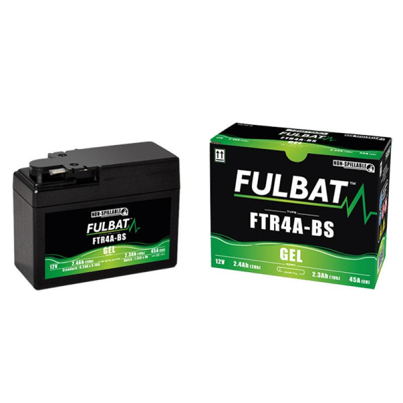 Batería moto Gel YTR4ABS / FTR4ABS 12V 2.3Ah