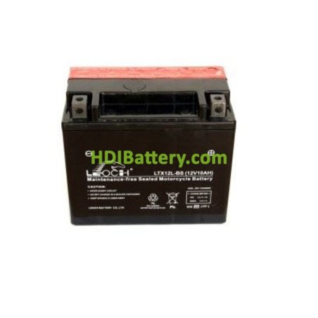 Batería motoLeoch Battery LTX12L-BS 12V 10Ah