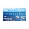 RENATA PILA OXIDO PLATA (357) SR44SW CAJA*10