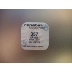 RENATA PILA OXIDO PLATA (357) SR44SW CAJA*10